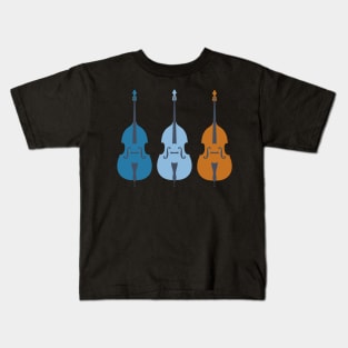 Trio of Double Basses Kids T-Shirt